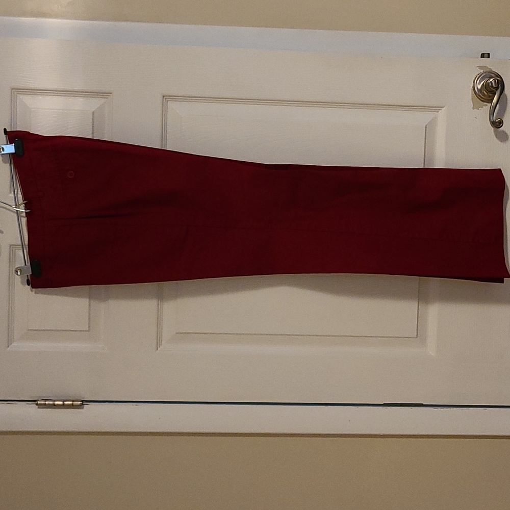 The Limited - Dark red wide legged trousers